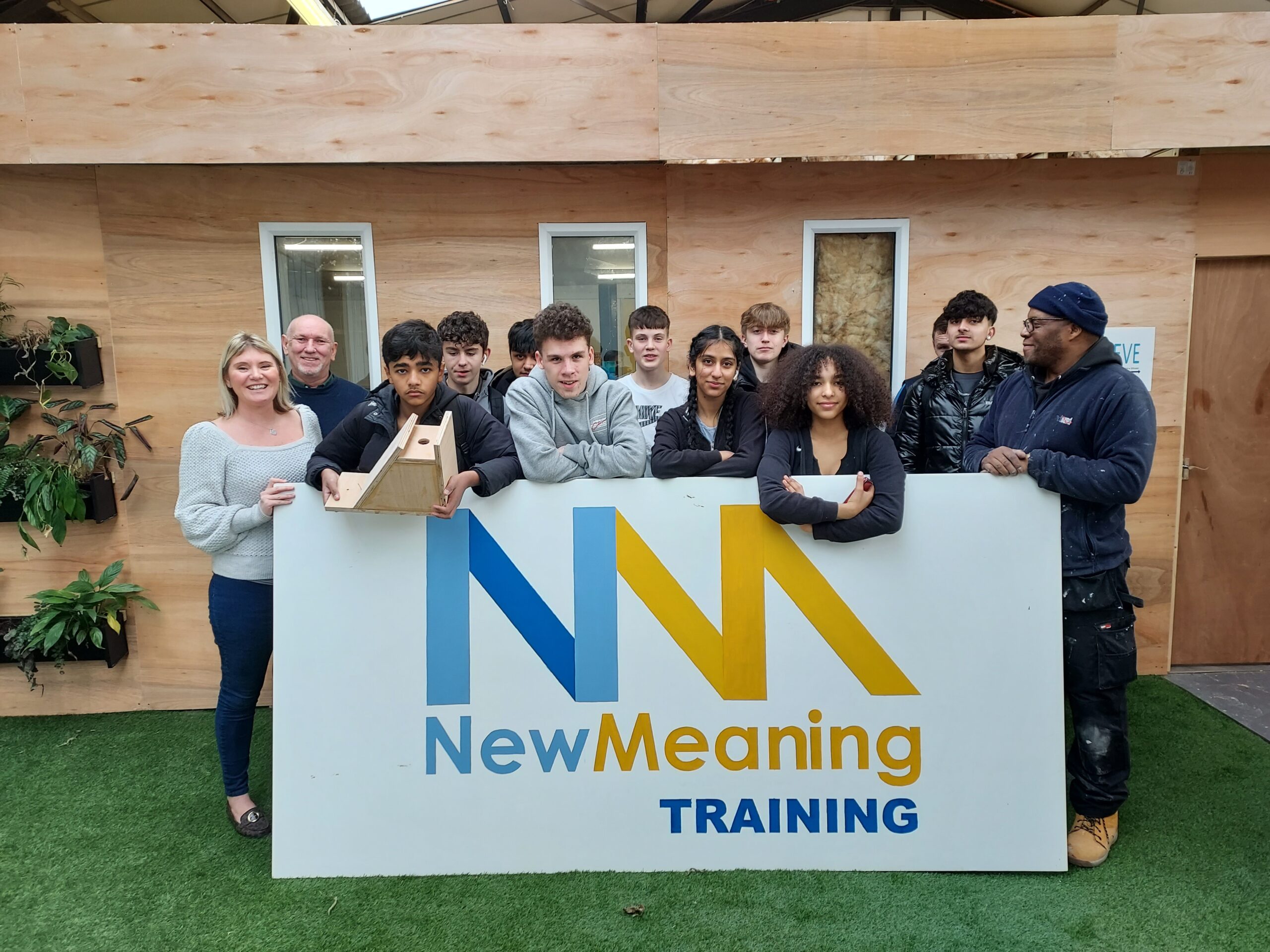 Young people at New Meaning Training